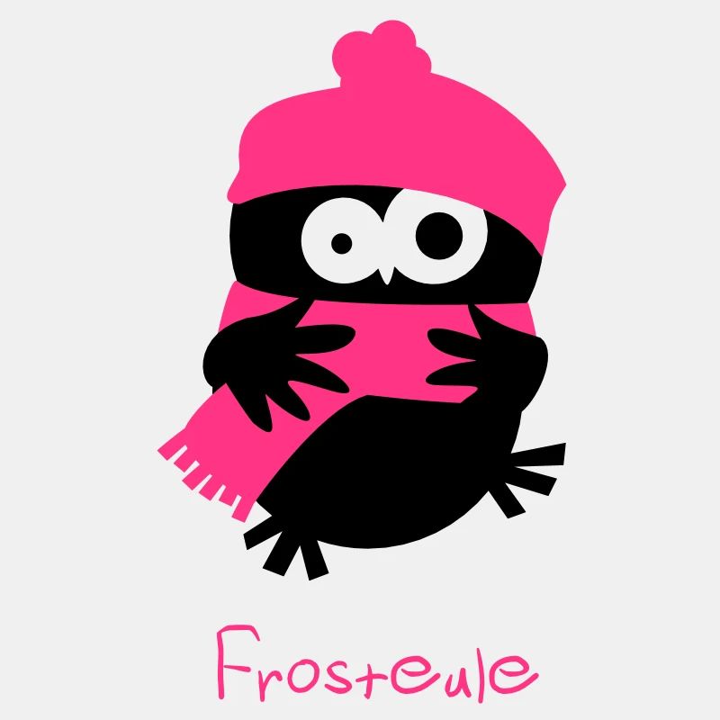 Eine Eule // Frosteule