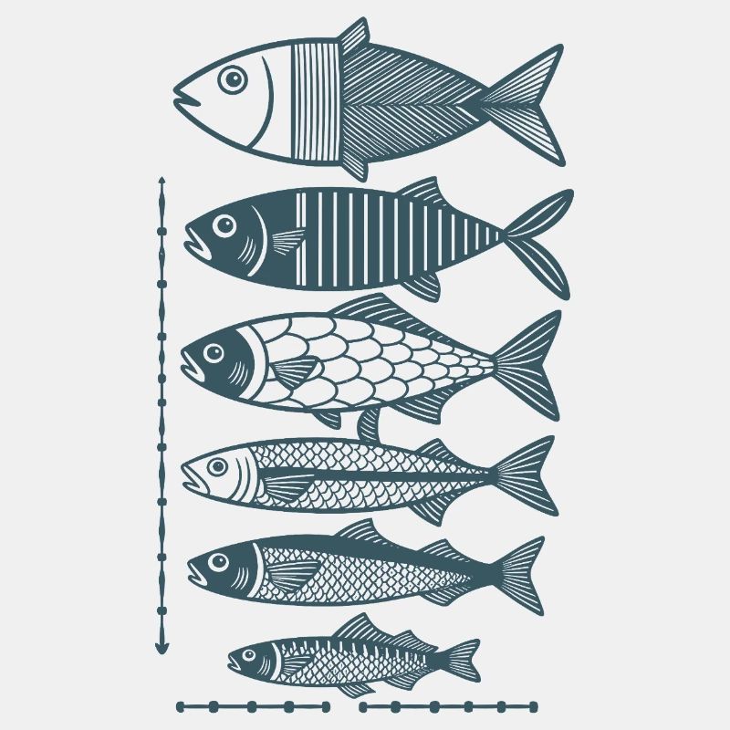 Fisch-Parade: Maritime Muster