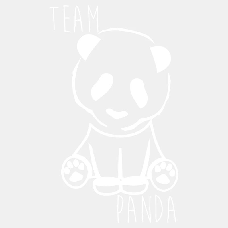 team panda blanc