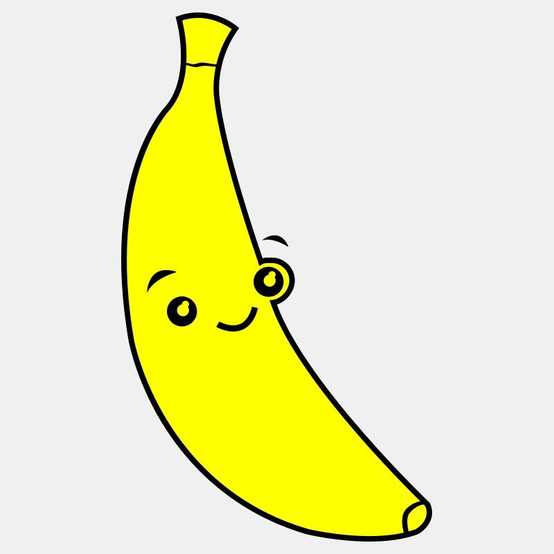 Lustige Banane