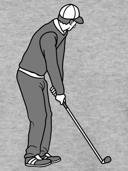 Golfer Clipart Design