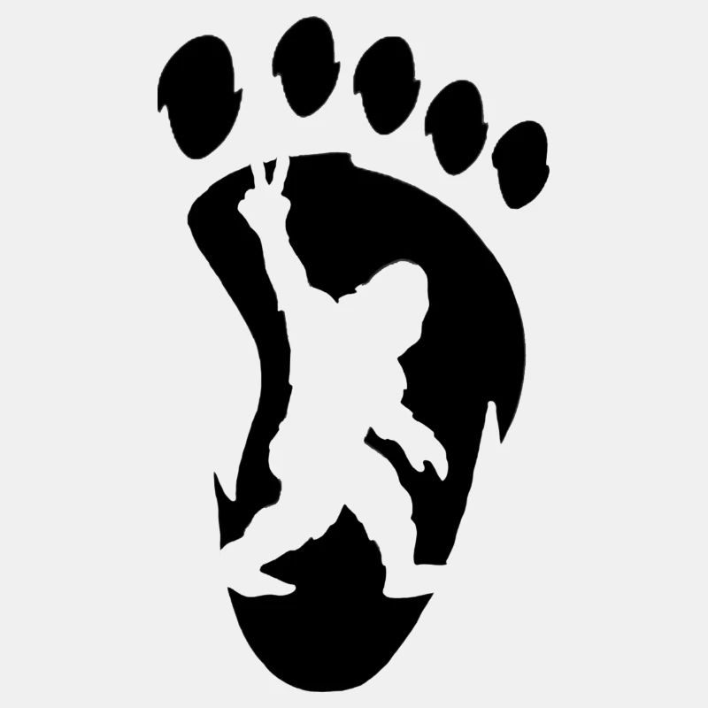 Bigfoot-Peace-Zeichen