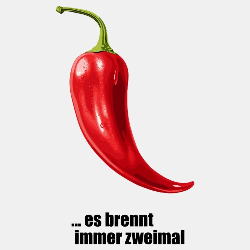 Lustiger Chili-Spruch