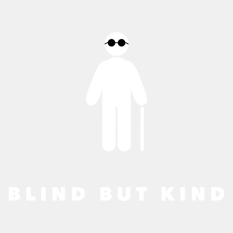 Blinder Blind Sehbehindert Witzig Geschenk
