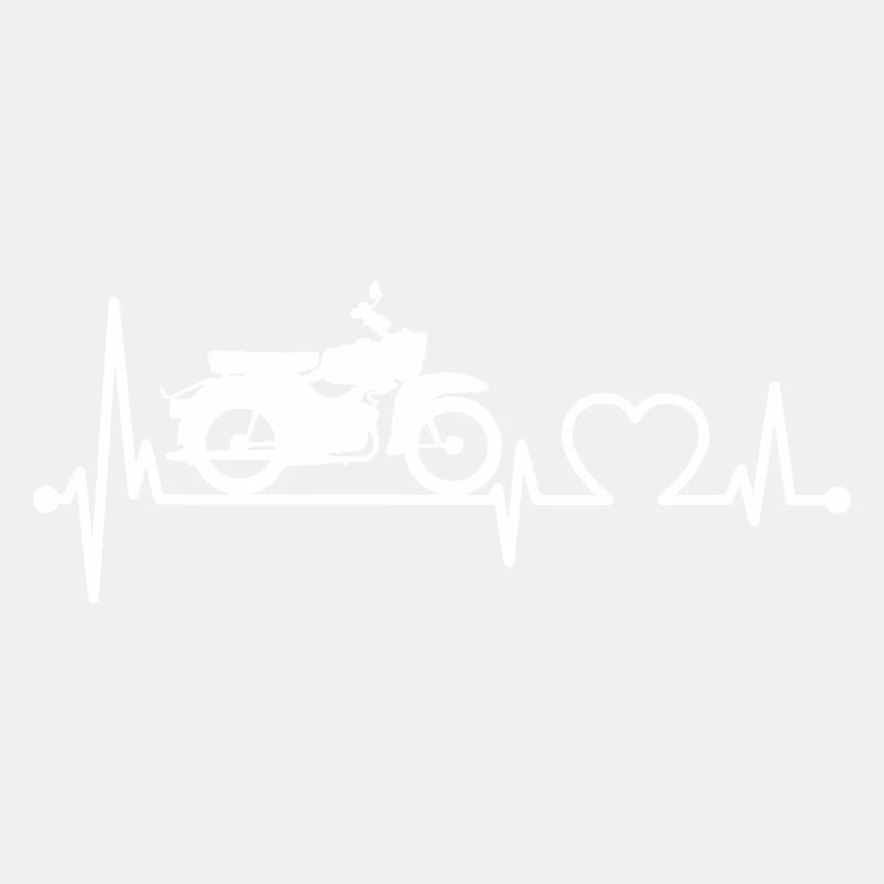 Simson Sparrowhawk heartbeat -white-