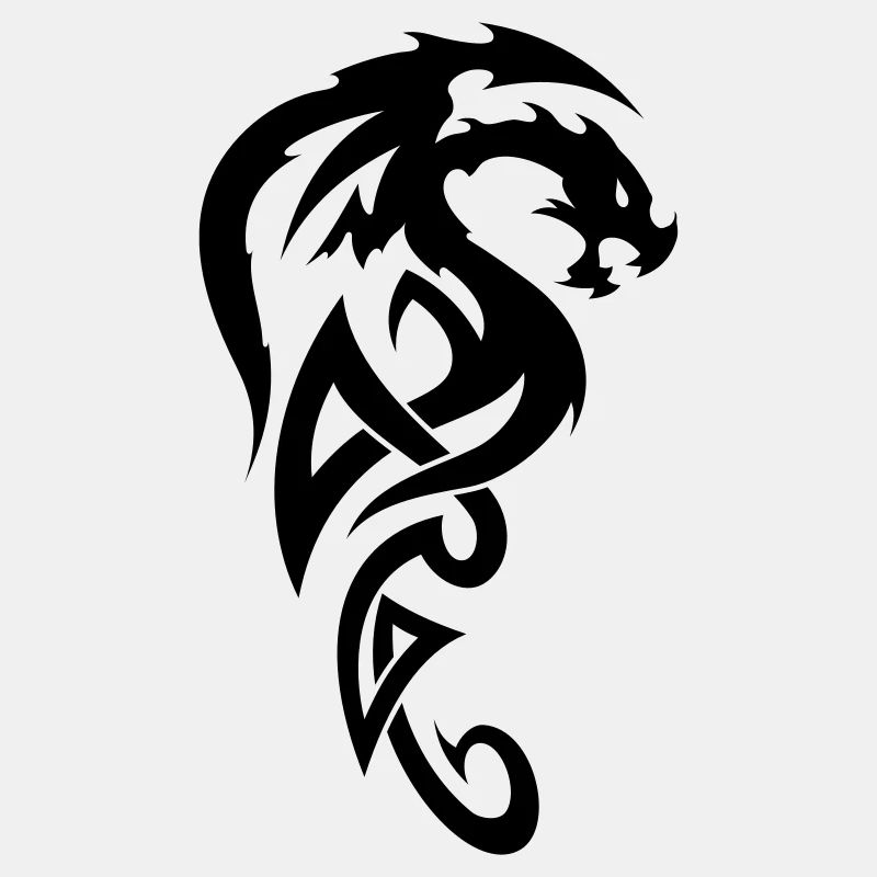 tribal dragon