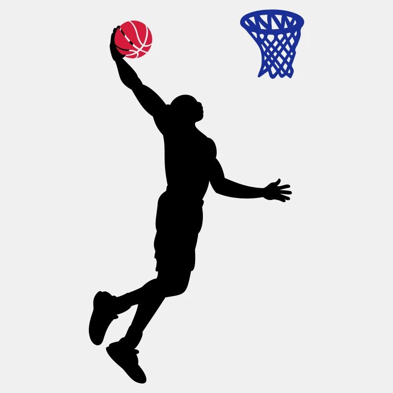 basketball big 3 Farb Vektor