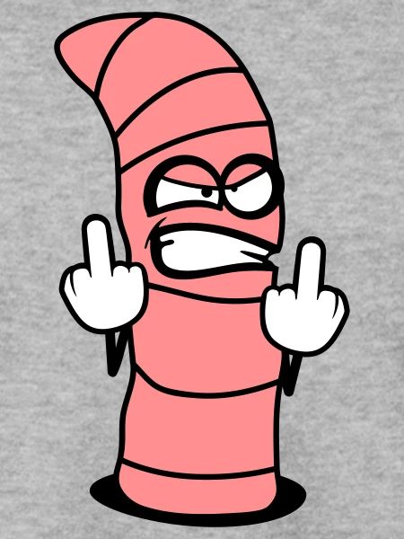 Evil worm design