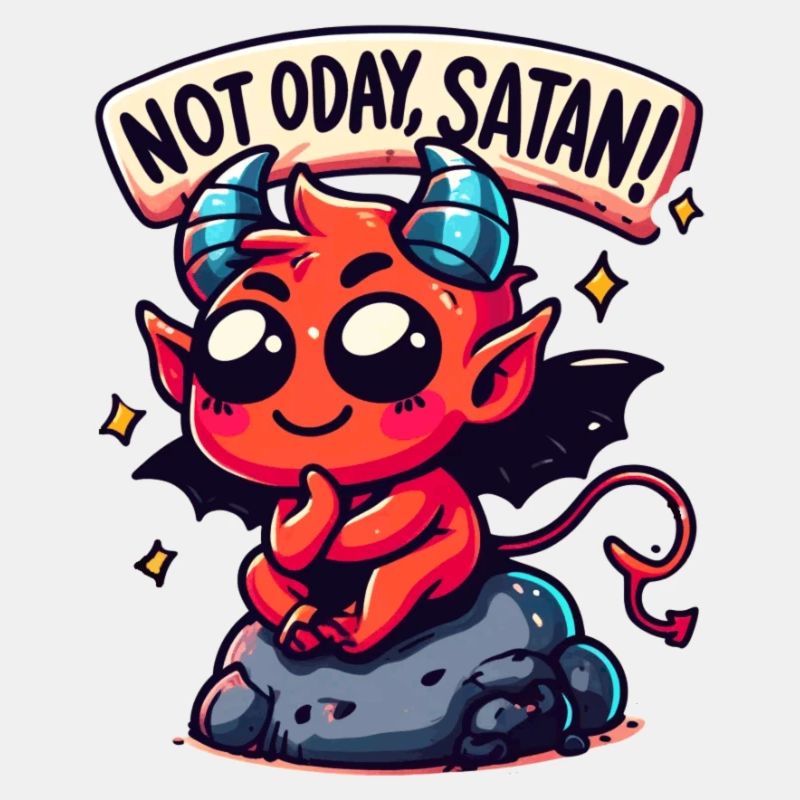 devil Not Today Satan