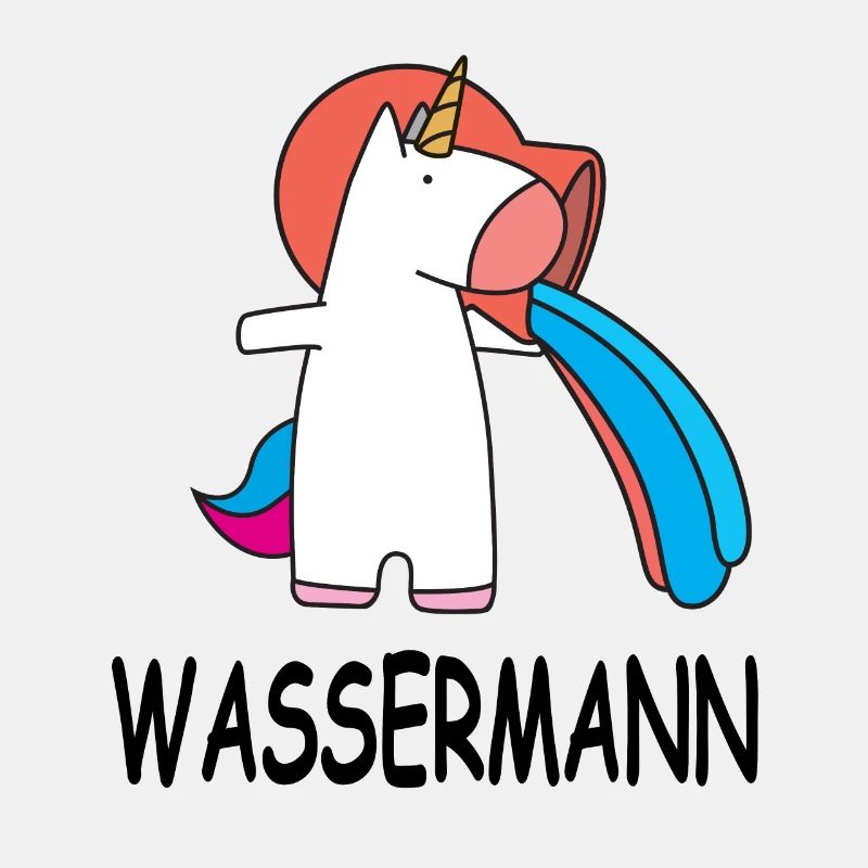 Sternzeichen Wassermann Einhorn Geburtstag