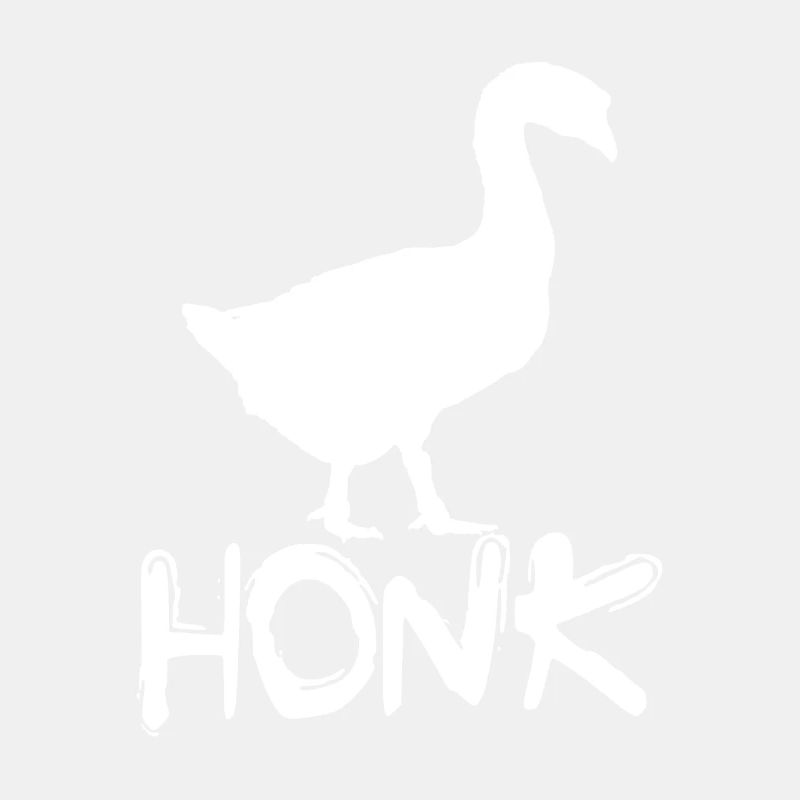 Citation drôle de conception d'oie Honk Goose Graphic