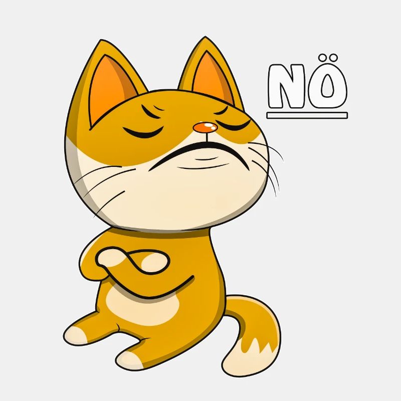 144 KATZE NEIN