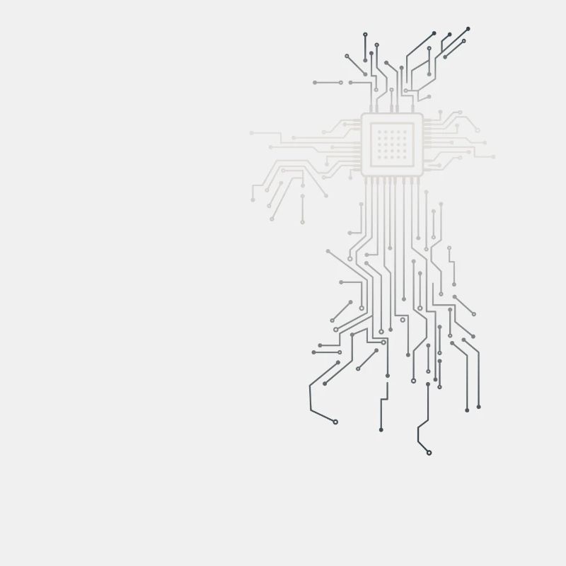 PCB circuit boards layout CPU heart computer admin