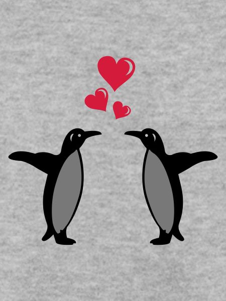 pinguin in love