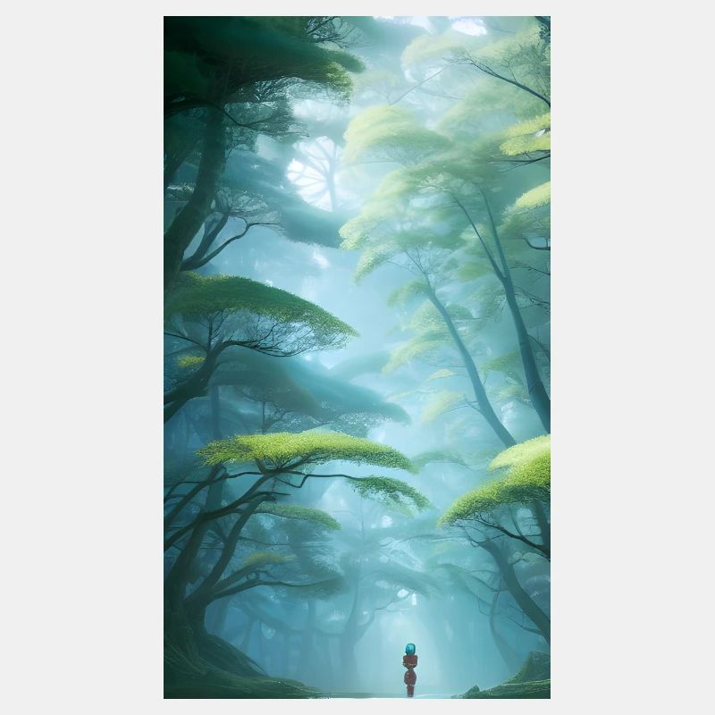 Mystical forest euphoria