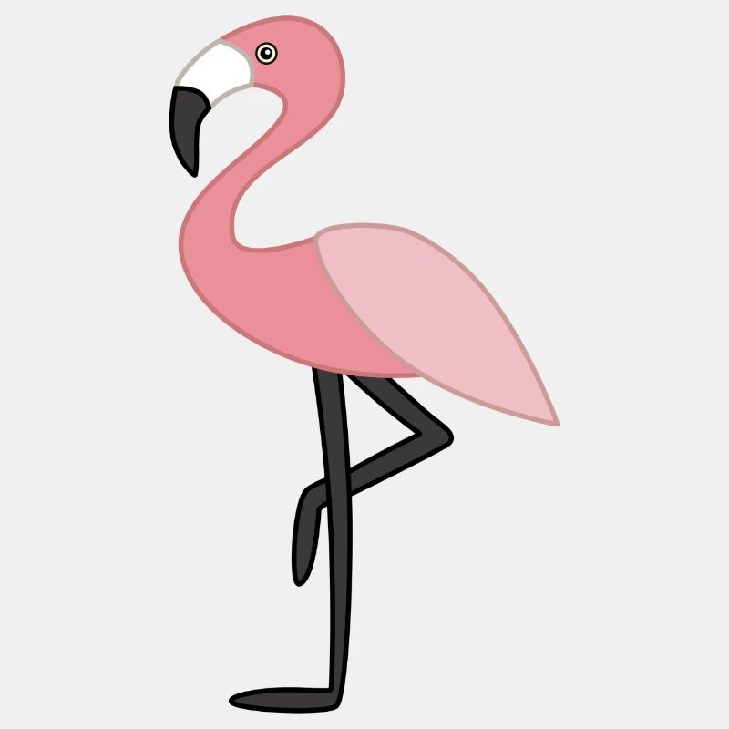 Flamant rose pink