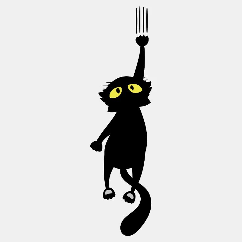 Schwarze Katze