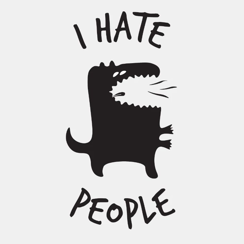 I hate people