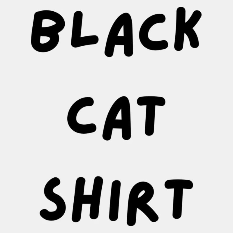 Black Cat Shirt