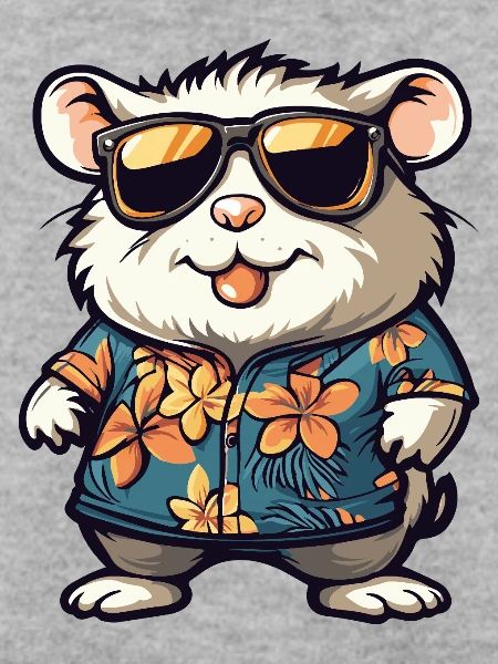 Hamster Comic Urlaub