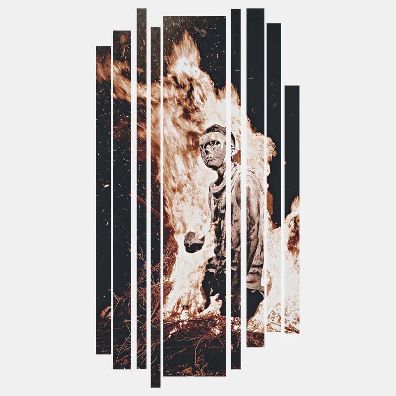 Heartless Evil on fire