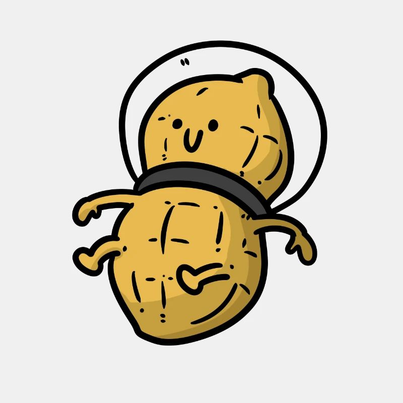 Peanut Astronaut Erdnuss