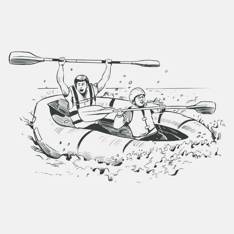 Rafting BoatIng Montagnes Eaux Vives Navigation de plaisance