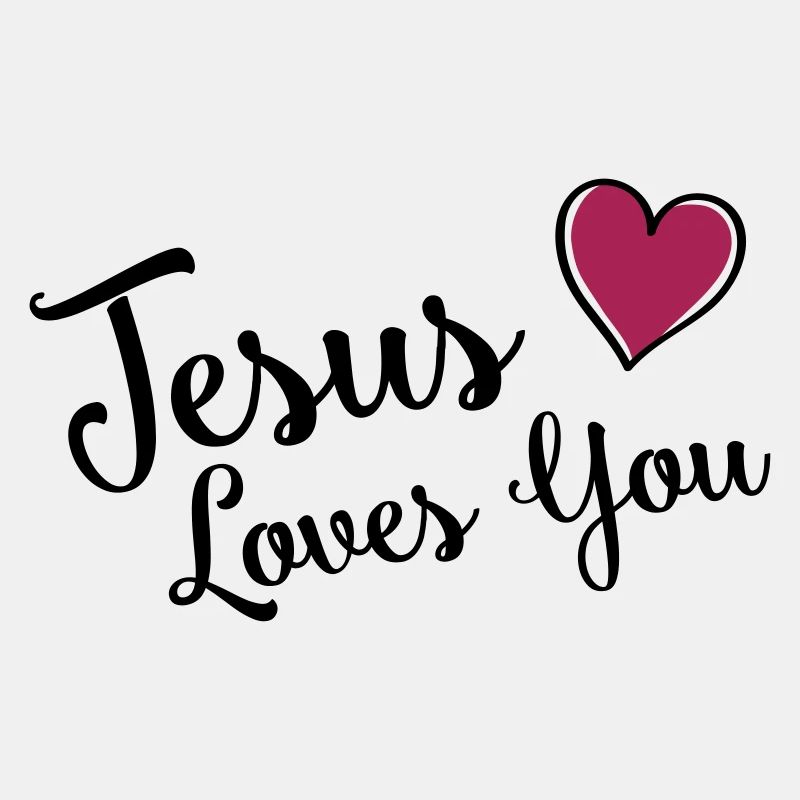 jesus liebt dich herz