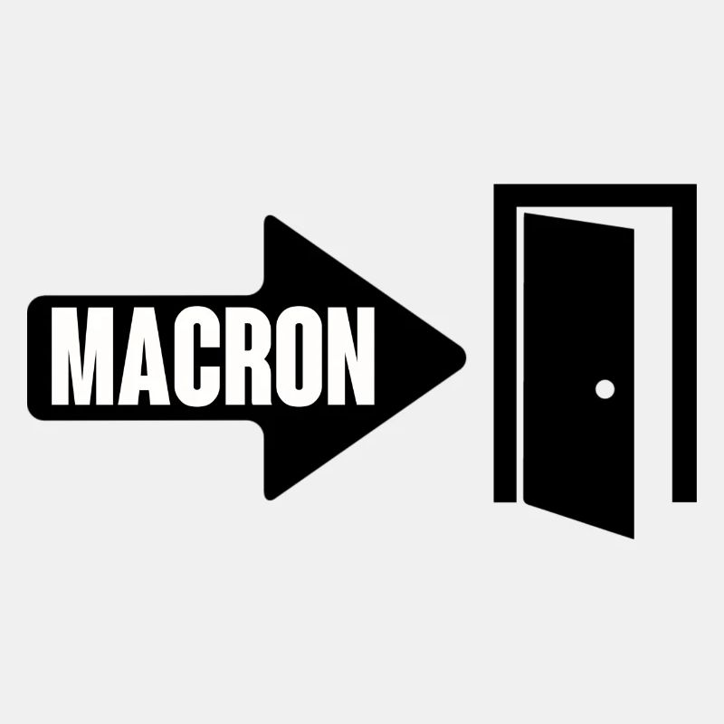Macron la porte