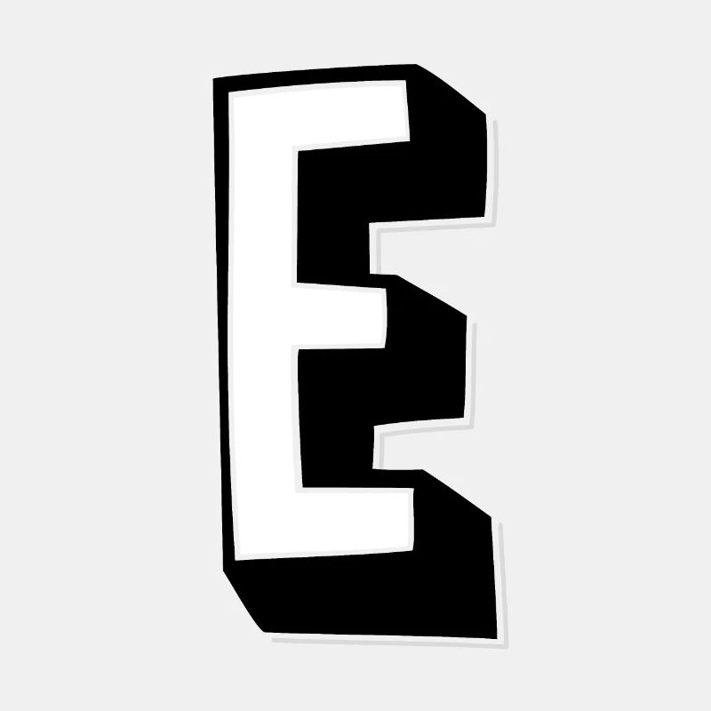 Lettre E - Alphabet E