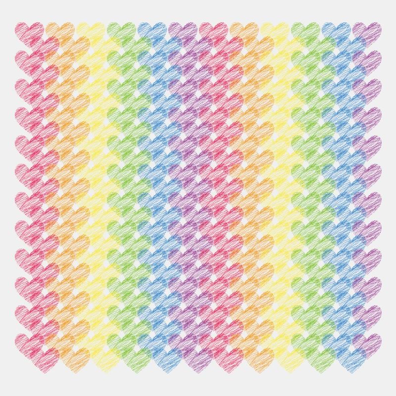 Pride Herzen Regenbogenfahne Regenbogen