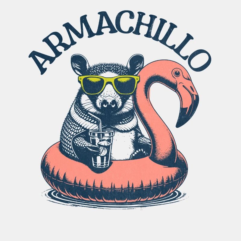 Armachillo im Pool