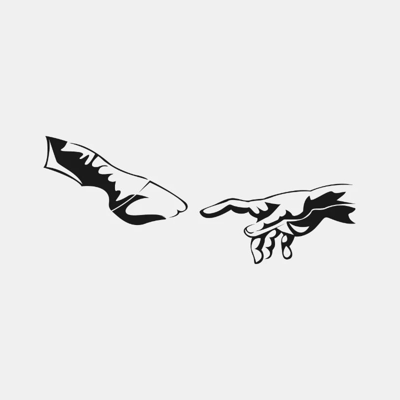 Pferde hufe hand