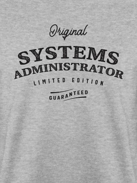 Systemadministrator Lustige Berufsbezeichnung