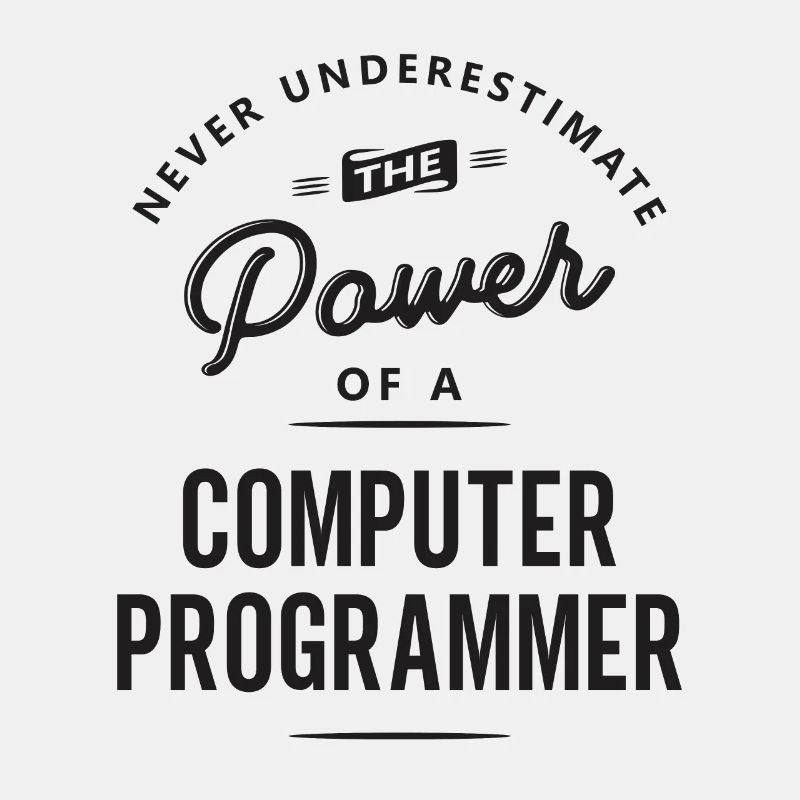 Computer Programmer Lustige Berufsbezeichnung