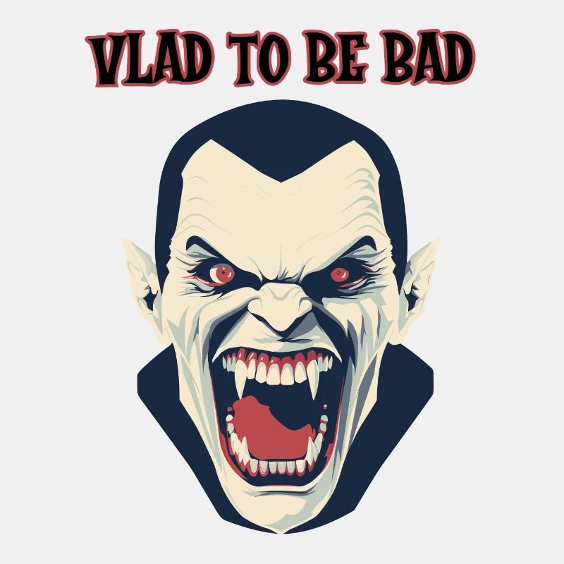 Un vampire montrant ses dents en , Vlad en devenir