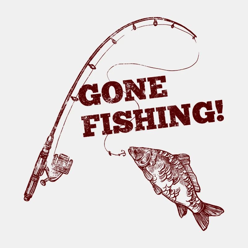 Fischen Angeln Spruch