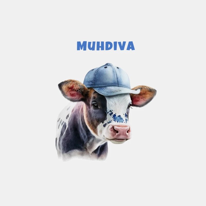 Muhdiva Kuh mit Cap