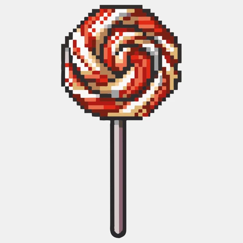 Icône de pixel de sucette