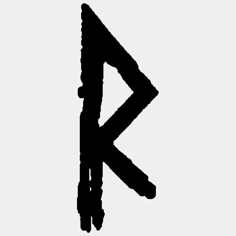 Elder Futhark Rune Raidho - lettre R