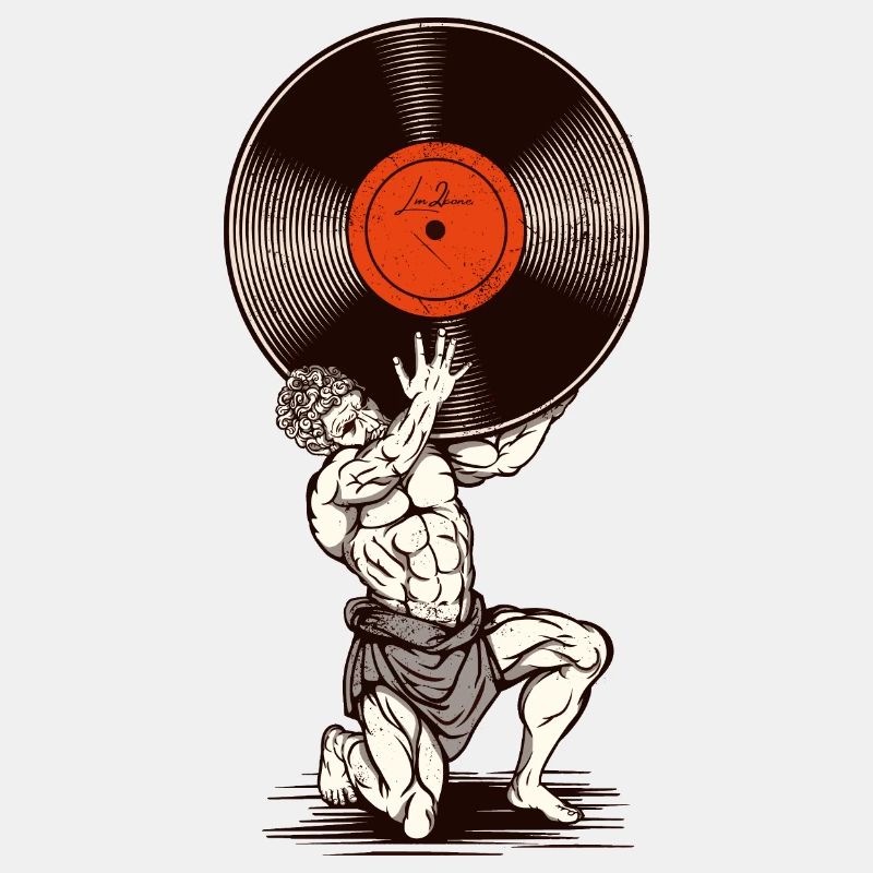 Vinyl-Statue