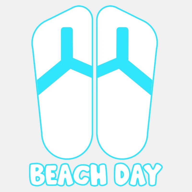 Beach Day weiß/blau