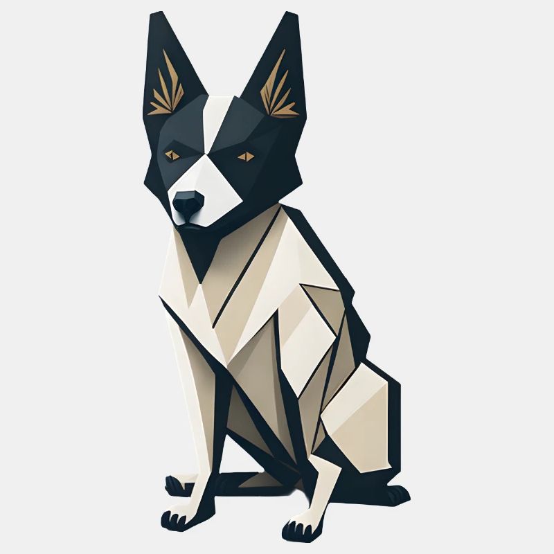 Chien polygonal