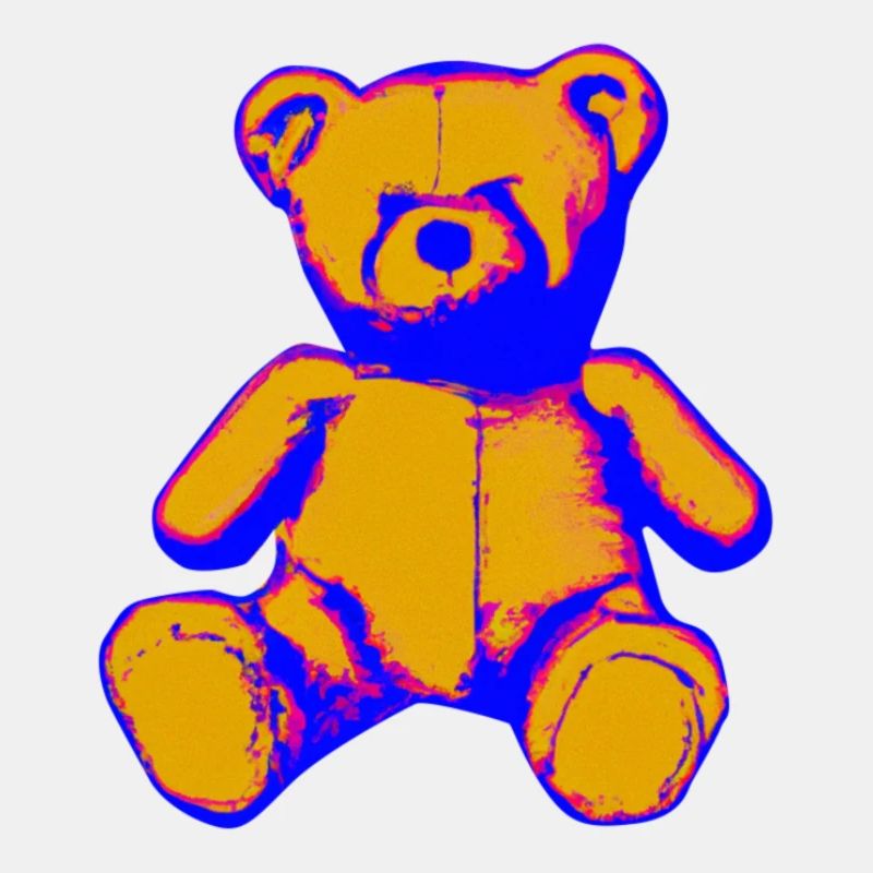 Teddy Bär im Stil