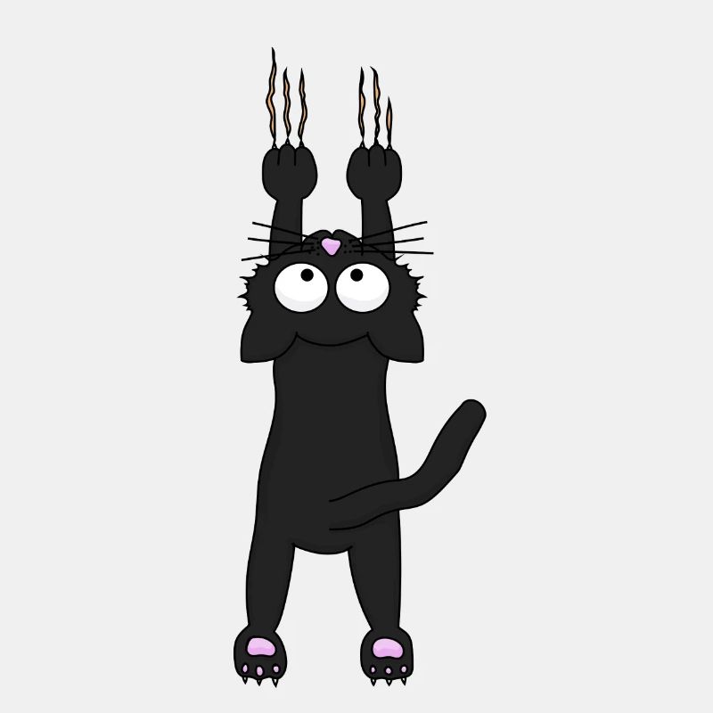 Schwarze Katze