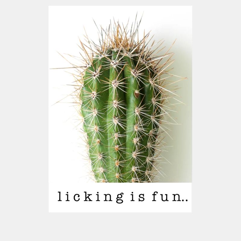 licking is fun - Kaktus