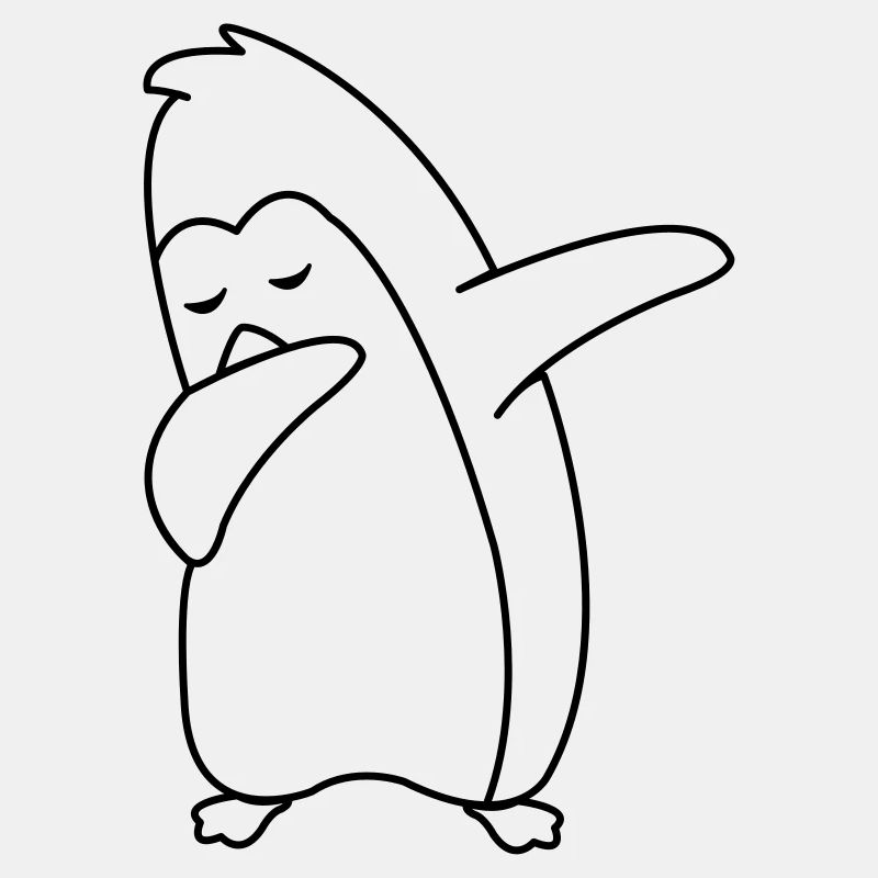 pinguin dabbing