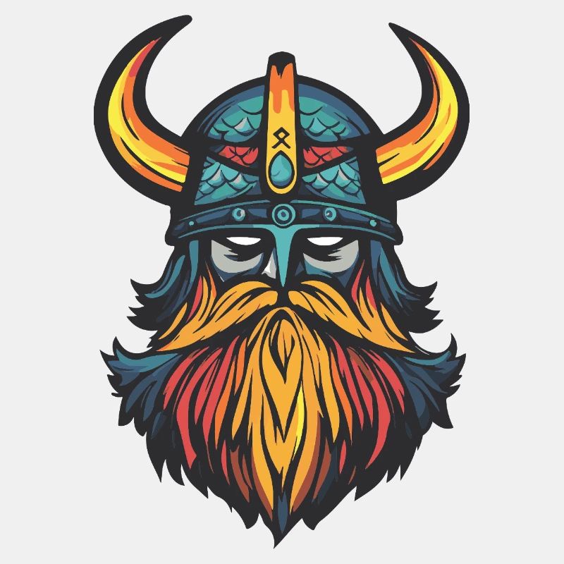 Wikinger Krieger Helm