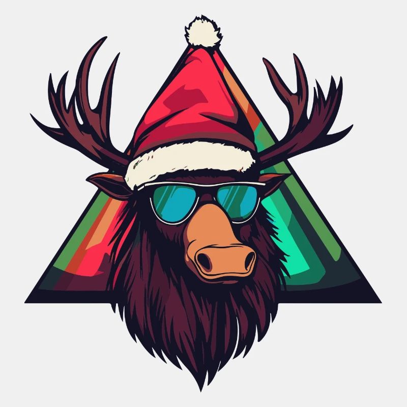 Elch Weihnachten Cool
