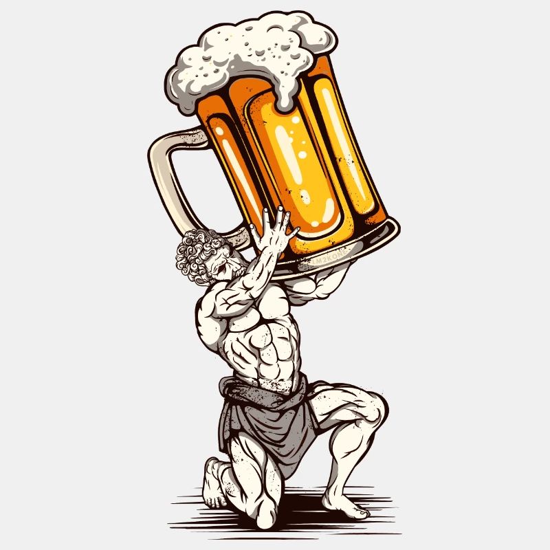 Statue bière